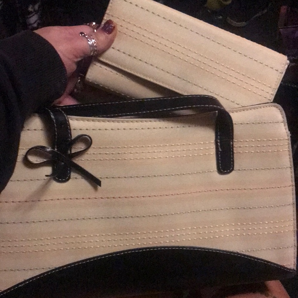 Purse with matching wallet